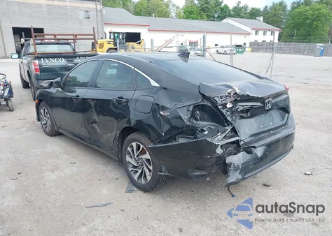 2018 Honda Civic Ex z USA, uszkodzony, nr VIN 19XFC2F73JE203605